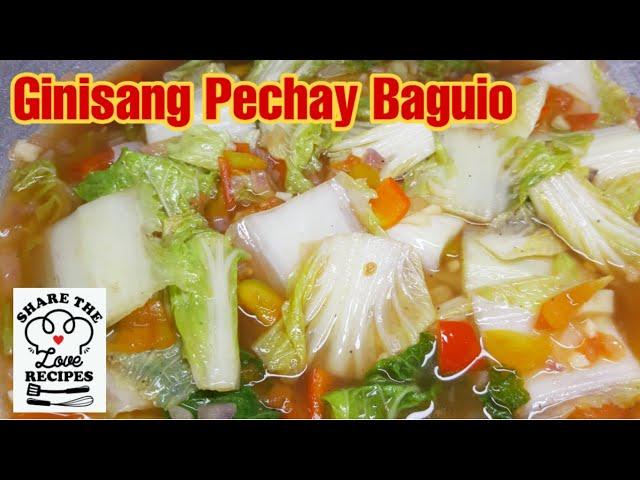 Ginisang Pechay Baguio