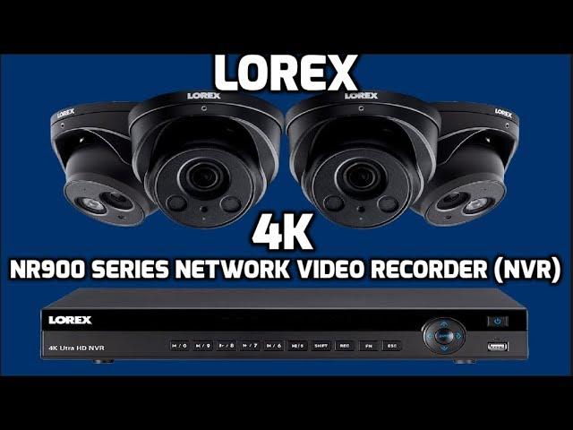 Lorex 4K 8MP Ultra HD POE NVR Security Camera System | How to setup security camera