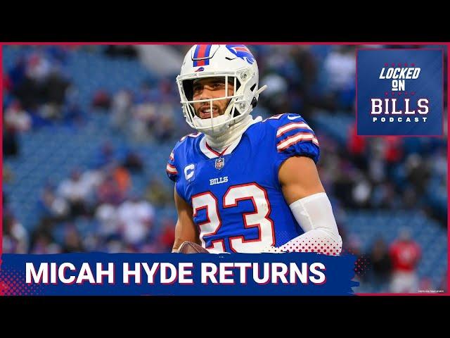 Buffalo Bills' strategy with Micah Hyde's return explained