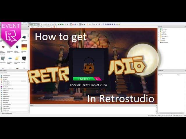 [EVENT] How to get "Trick Or Treat Bucket 2024" in Retrostudio