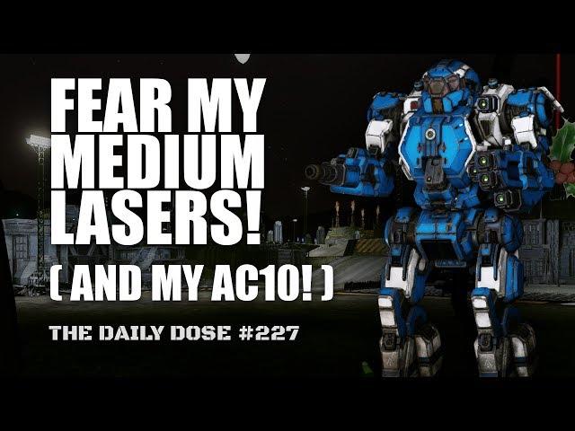 Fear my 5 Medium Lasers! Enforcer ENF-4R - Mechwarrior Online The Daily Dose #227