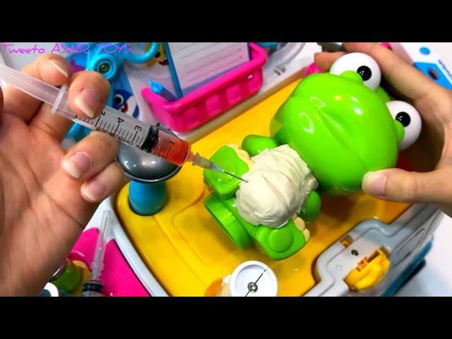 6 Minutes Satisfying with Unboxing Doctor toy Ambulance Playset tweeto asmr toys