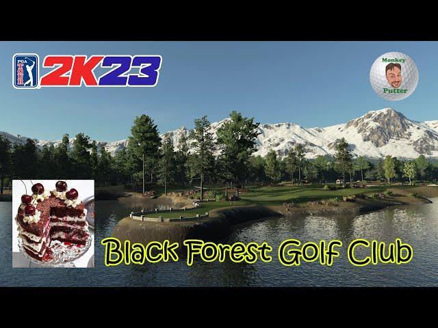 PGA Tour 2K23 - Black Forest Golf Club - Course Review & Playthrough