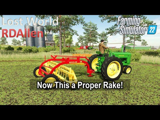 Now This is a Proper Rake! | E44 Lost World | Farming Simulator 22