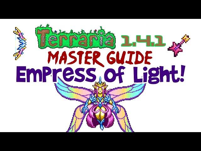 Terraria Empress of Light Guide! Master Mode & Others! (Fight, Drops, Summon Item Etc.)