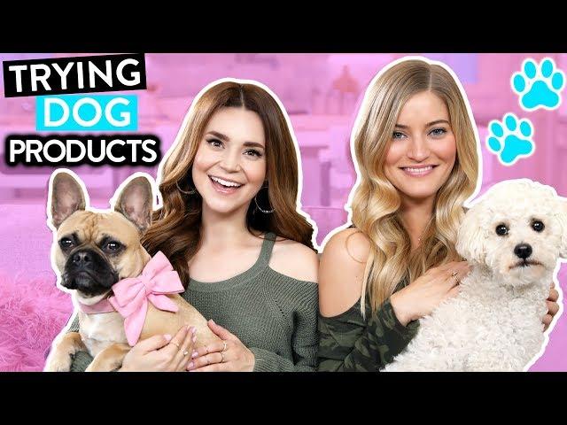 TRYING FUN DOG PRODUCTS w/ iJustine!