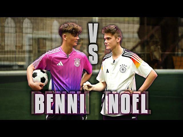 FUßBALL-TEAM IN 1h FINDEN! | Benni vs Noel