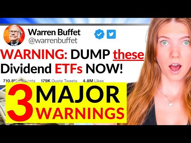 DUMP THESE Dividend ETFs from Your PASSIVE INCOME Portfolio NOW!