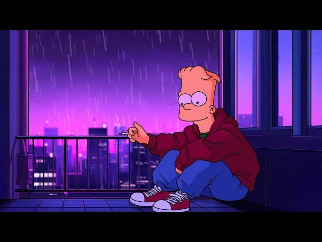 Lost in Thoughts ~ Lofi hip hop mix ~ Stress Relief / Relaxing Music / Smoking Vibes