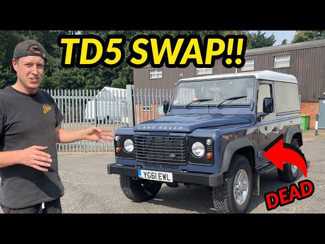 TD5 Swapping a Puma Defender!?