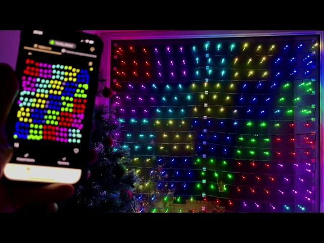 Умная гирлянда Twinkly 250 led обзор режимов