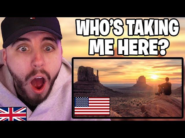 Brit Reacts to Top 10 Must-See Destinations on a Western Road Trip