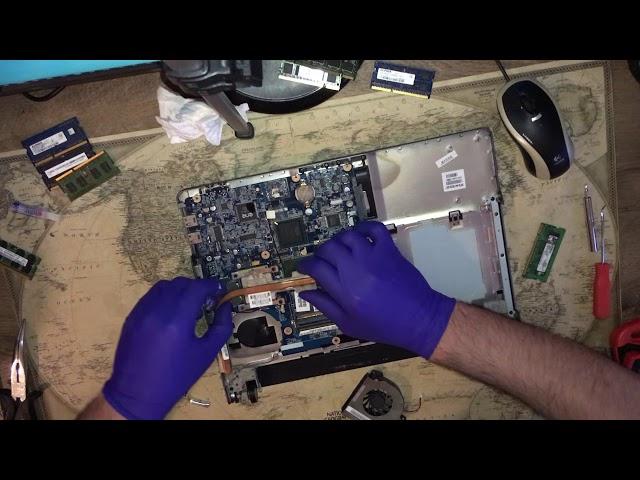 Disassemble, cleanup and upgrade to Zorin OS of HP 530 laptop