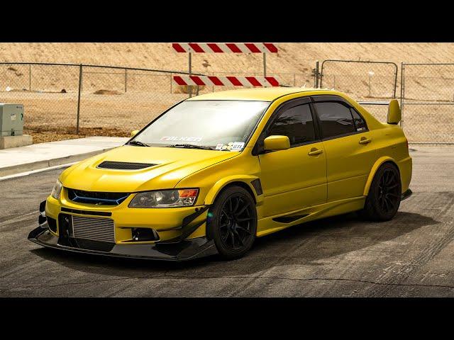 Building a Mitsubishi Lancer Evo 9 in 15 minutes!