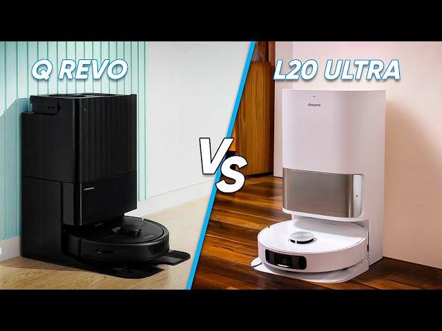 Roborock Q Revo Vs Dreametech L20 Ultra - Robot Vacuum Showdown!