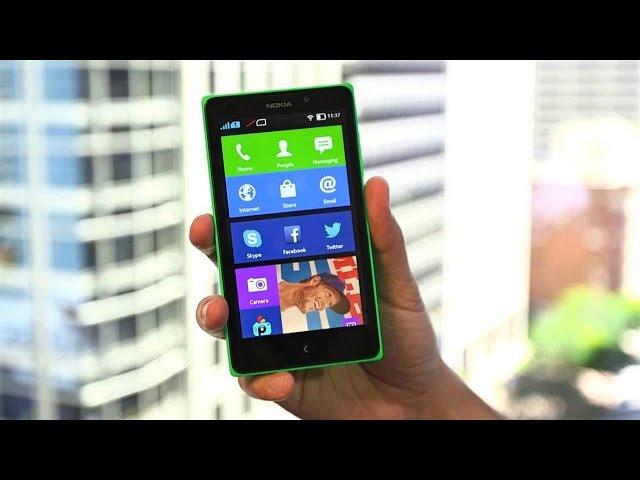 Обзор Nokia XL на изуродованном Android