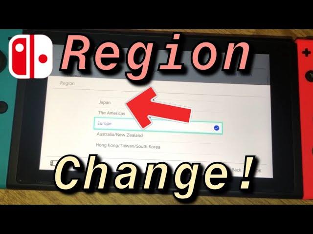 How to Change your Region Nintendo Switch Eshop