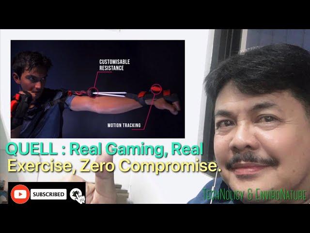 COOL INVENTION : Quell - Real Gaming, Real Exercise, Zero Compromise.