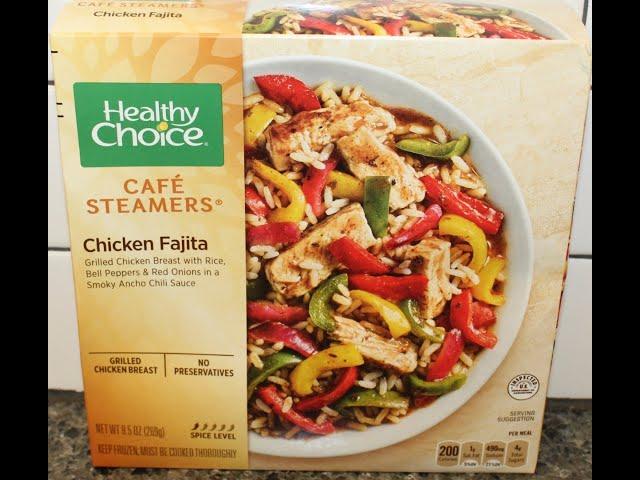 Healthy Choice Café Steamers: Chicken Fajita Review