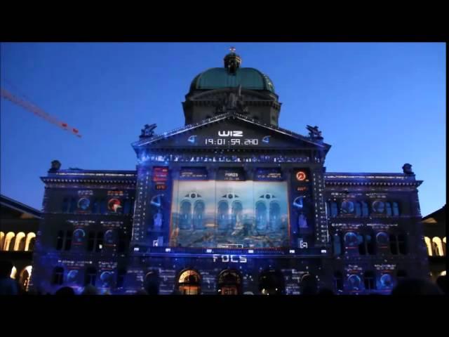 Massive Attack at Light Show in Bern