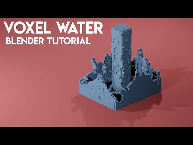 Voxel Water Animation Tutorial - Blender