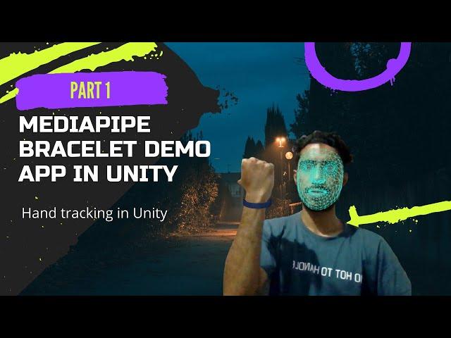 Mediapipe bracelet demo Part - 1 | Mediapipe | Unity | Arham Aalam