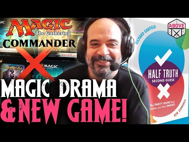 Magic The Gathering Creator's NEW GAME! Richard Garfield Talks WotC Drama & Half Truth: Second Guess