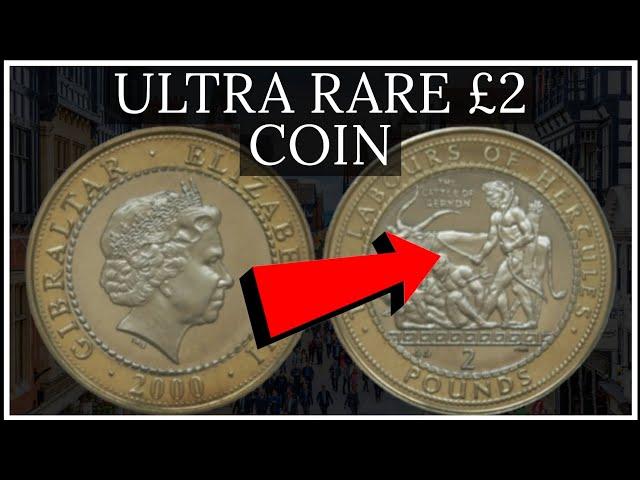 Ultra Rare Sketch On £2 Coin Worth Money ! Do You Have One In Your Pocket Change?