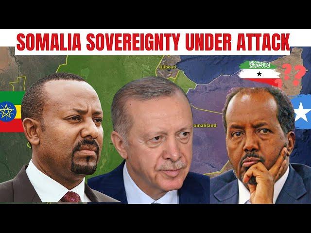 External powers overstepping " Somali people are not happy with this !!