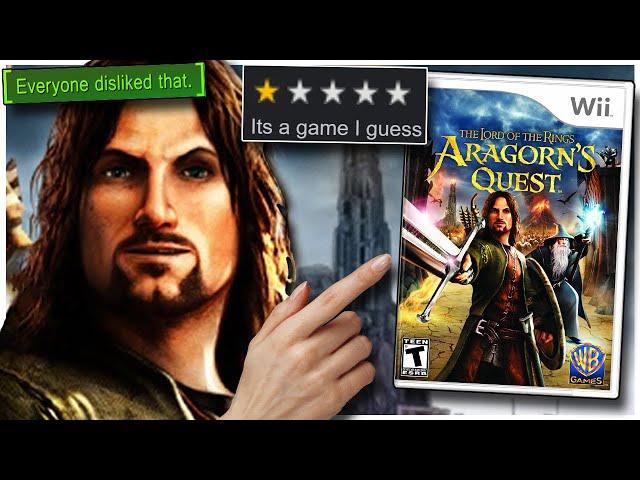 Aragorn's Quest is BY FAR the worst Lord of the Rings game