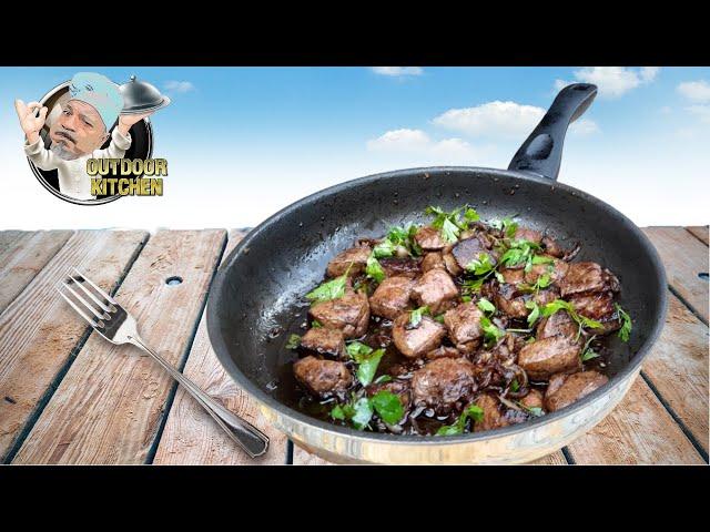 Fried Beef Liver with Caramelized Onions: The Recipe!