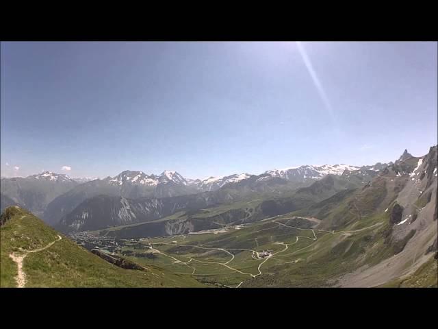 Panorama au sommet du Rocher de la Loze