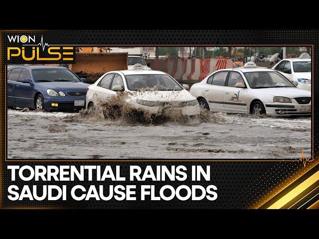 Mecca Hit By Extreme Rain, Saudi Arabia's Holiest City Flooded | World News | WION Pulse