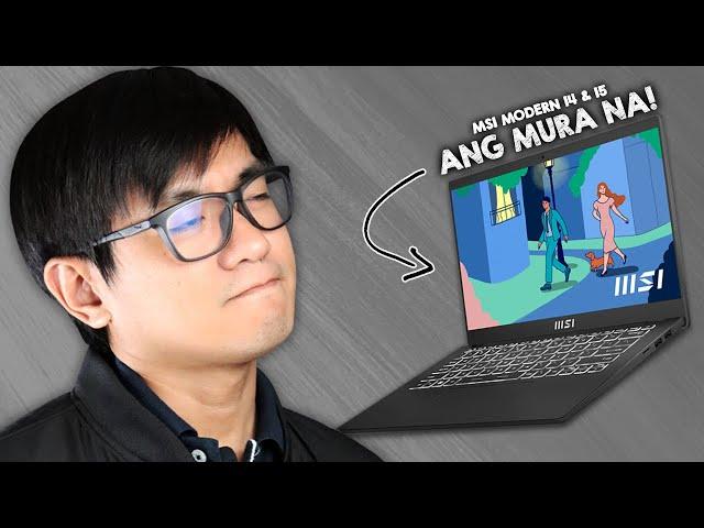 NAG LOW PRICE NA ANG LAPTOP NITO! | Msi Modern 14 & 15