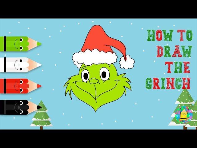 How to Draw the Grinch Easy Art Lesson | ArtistsFloor