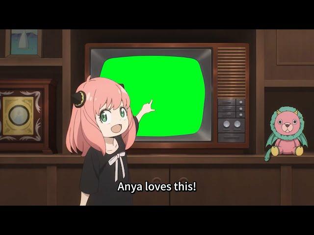 | Spy x Family | Anime | meme | Green Screen |