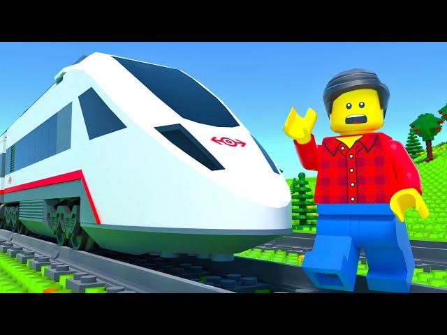 LEGO Train Gym Fail