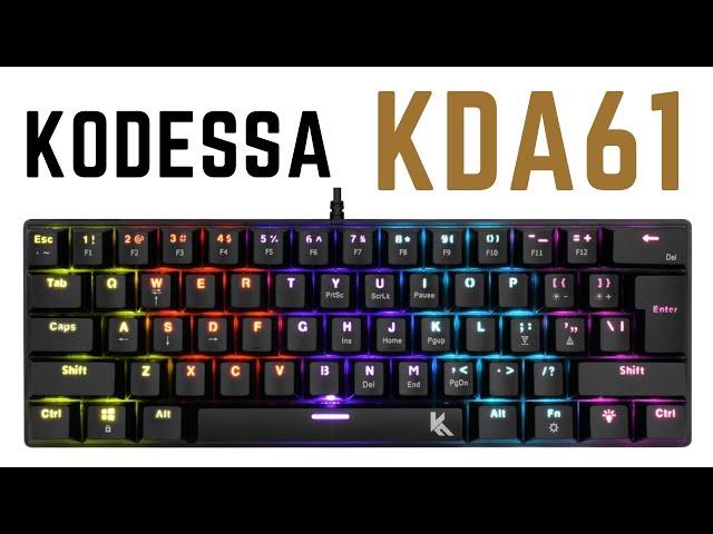 The only HONEST REVIEW | Kodessa KDA61 60% Mechanical Keyboard with Kailh Brown Switches