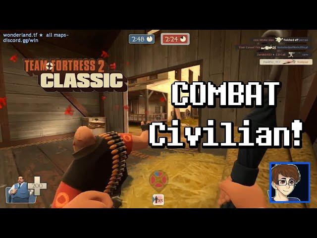 TF2 Classic - Combat Civilian! [TF2 Thursday] PaulPer Plays