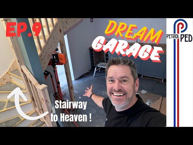 Stairs and Drains are in BUT only just ! | Dream Garage Ep9 | 4K