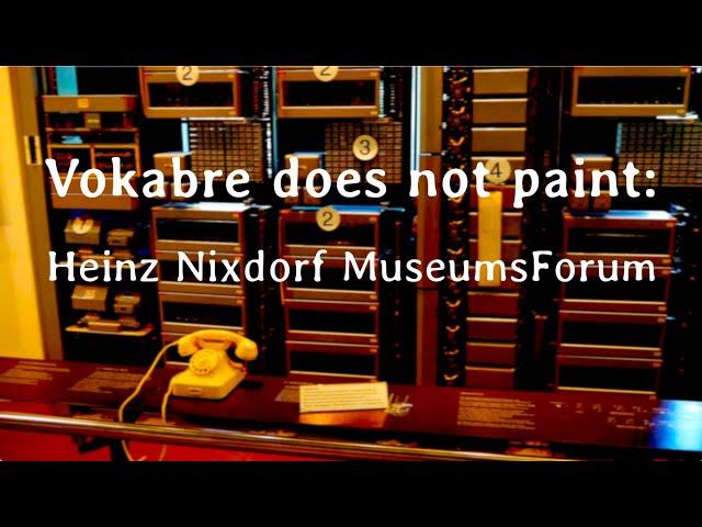 Heinz Nixdorf MuseumsForum ["Vokabre does not paint" series]