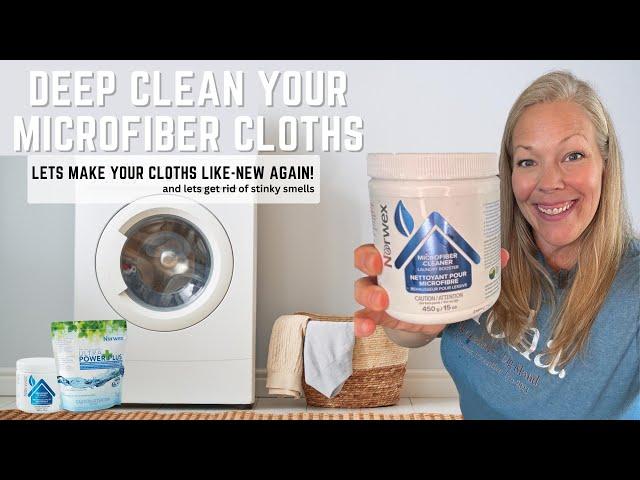 HOW TO DEEP CLEAN YOUR NORWEX MICROFIBER CLOTHS