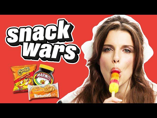 Julia Fox Really HATES British Food | Snack Wars