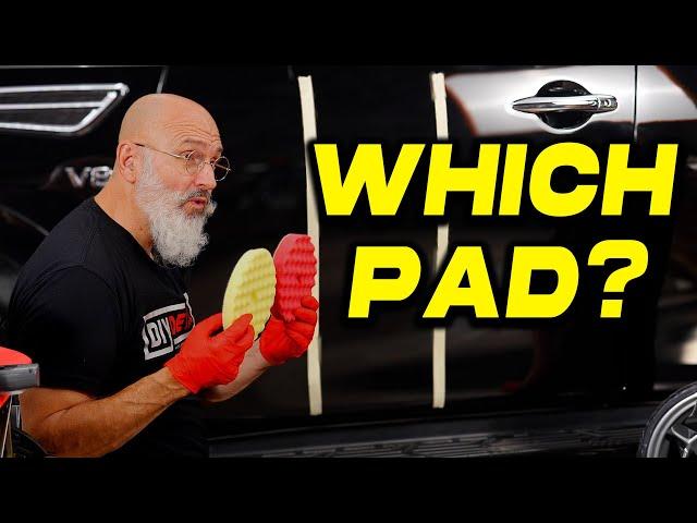 Beginner’s guide to polishing! How to choose the RIGHT pad for shiniest paint