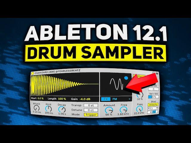 Ableton 12 Drum Sampler is a Sound Design BEAST