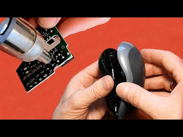 Logitech M185 wireless mouse repair