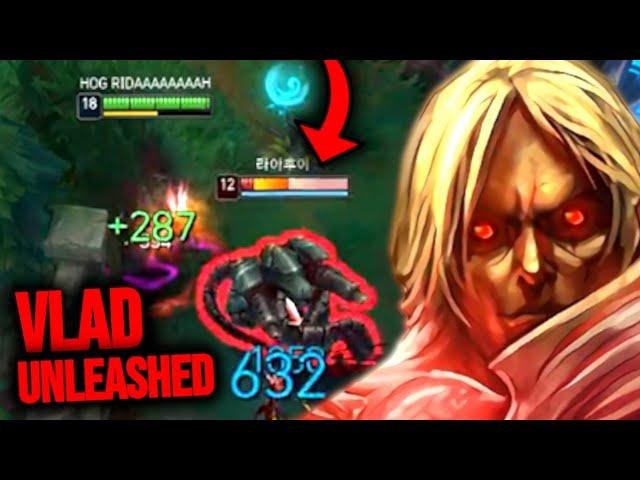 Korea's Blood Lord Unleashed! Challenger Vladimir Domination on the Korean Server 