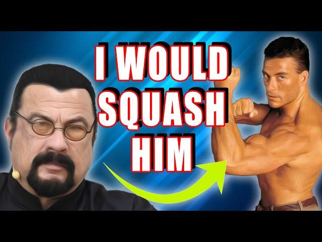 Steven Seagal Bares His Soul And SAYS Jean-Claude Van Damme Is SCARED Of Him- Lawman