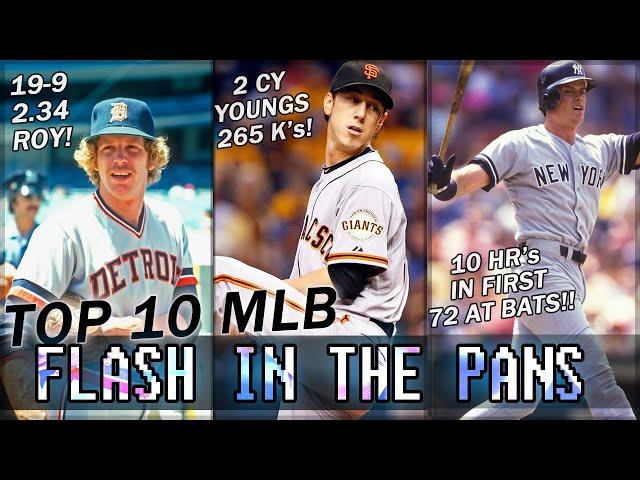 Top 10 MLB FLASHES IN THE PAN!  HERE & GONE Players Who Were ELITE For A Moment in TIme...