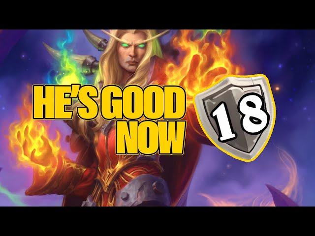 The New Kael’Thas Is Actually Good Now | Dogdog Hearthstone Battlegrounds